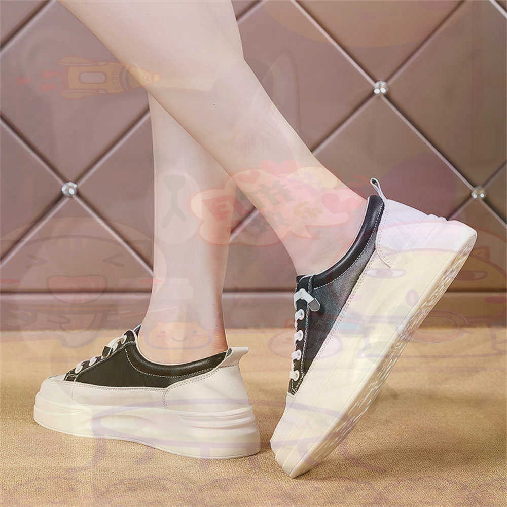 Luxury Lifestyle Dark - Lace-up Chunky Loafers Woman Skateboarding Sports