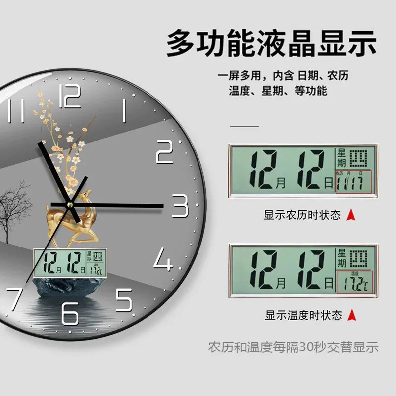 Watch Wall Clock Living Room w - Luxury Lifestyle Fashion 评论和价格