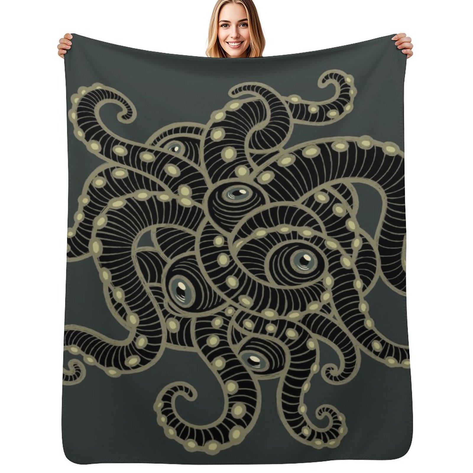Cthulhu Lifestyle Throw Blanke - Luxury Lifestyle Hotel 评论和价格