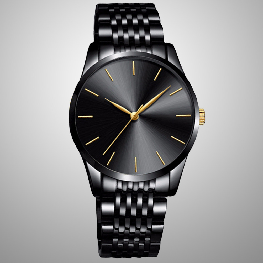 Stainless Steel Men Wrist Watc - Luxury Lifestyle Fashion 评论和价格