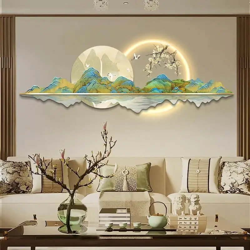 Chinese Style Led Clock Wall L - Luxury Lifestyle Fashion 评论和价格